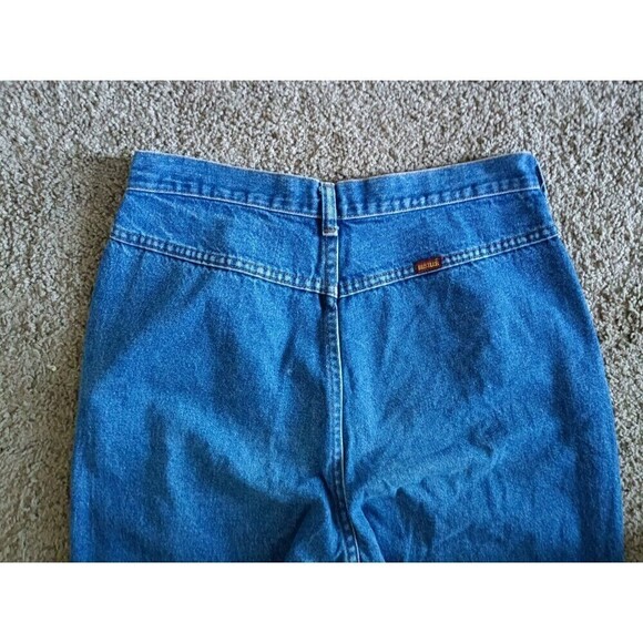 Rustler Tapered Jeans Women’s Size 14 Mises High Waisted Made In USA Vintage - Picture 9 of 10